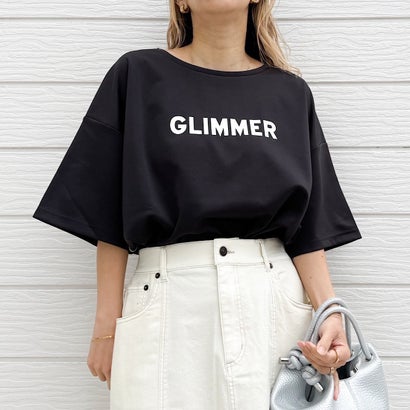 キュー Q GLLIMER半袖Tシャツ （チャコールグレー）