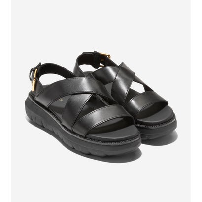 電話を掛ける ハーン COLE HAAN 絶無地びた レクサンナ サンダル womens （黒いこと なめし革 / 黒いこと）