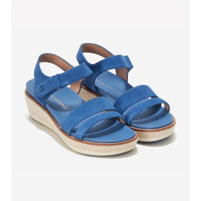 コール ハーン COLE HAAN オリジナルグランド ペイトン フラットフォーム womens （ダッチ ブルー スエード / ナチュラル キャンバス / アイボリー）｜LOCOMALL（ロコンド公式ストア）