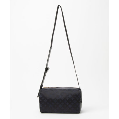 ラシット russet 真四角ショルダーバック（空想科学小説ー058ーOUT） （Black/Navy）