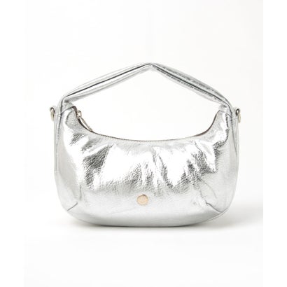 ラシット russet ソフトレザーミニショルダーバックCEー056ーOUT （Silver）