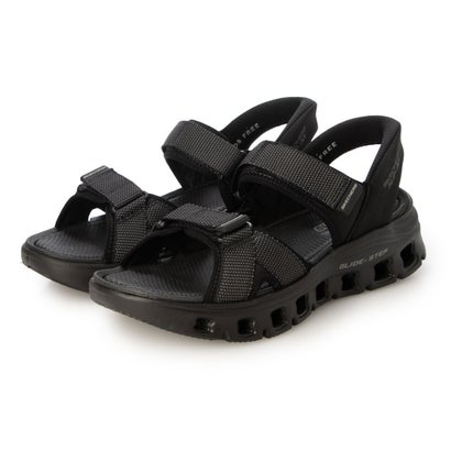 スケッチャーズ SKECHERS Slip-ins: Glide-Step Pro Sandal - Salvoe（スリップインズ：グライドステップ プロ サンダル - サルボー）スポーツサンダル 232980 （ブラック/ブラック）