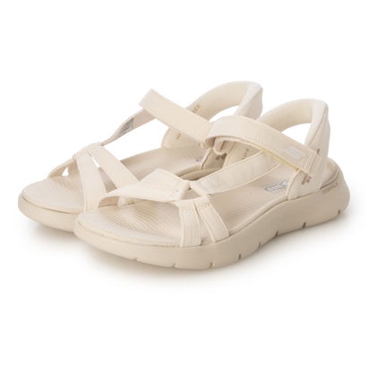 スケッチャーズ SKECHERS SLIP-INS:GO WALK FLEX SANDAL-ILLUMINATE（スリップインズ：ゴーウォーク フレックス サンダル - イルミネイト）スポーツサンダル 141481 （ナチュラル）