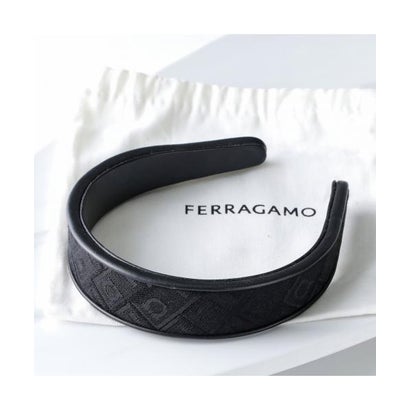 サルバトーレフェラガモ Salvatore Ferragamo FERRAGAMO カチューシャ 34 0429 776410 ガンチーニ （001/BLACK/ブラック）