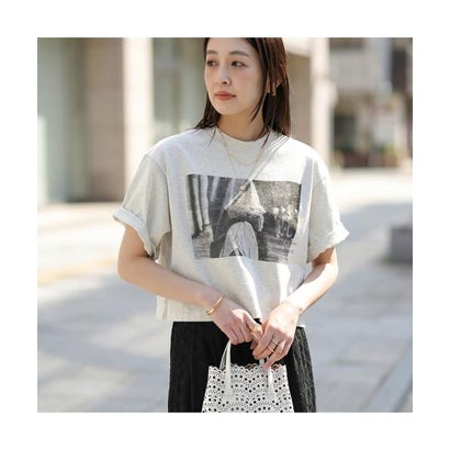 アナナ anana anana Tシャツ a16-014 フォトT プリント コットン （LGY/グレー） 8,494円