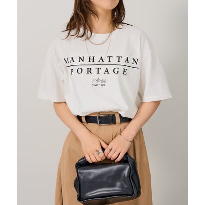 マンハッタンポーテージ Manhattan Portage SHORT SLEEVE PRINT T-SHIRTS 26SS-MP-M643 （ホワイト）