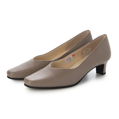 ヒロココシノ HIROKO KOSHINO Vカットベーシックパンプス HKL5158 （オーク）