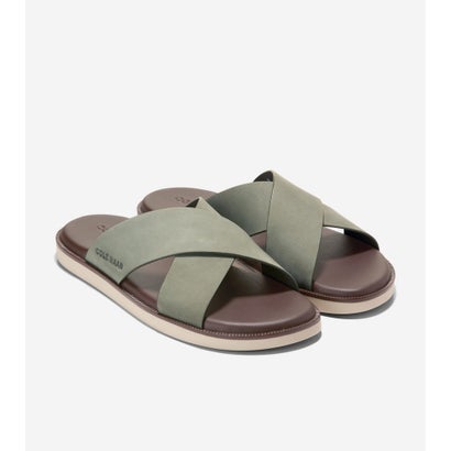 コール ハーン COLE HAAN ナンタケット クロスストラップ サンダル mens （ダスティオリーブ/アンゴラ）