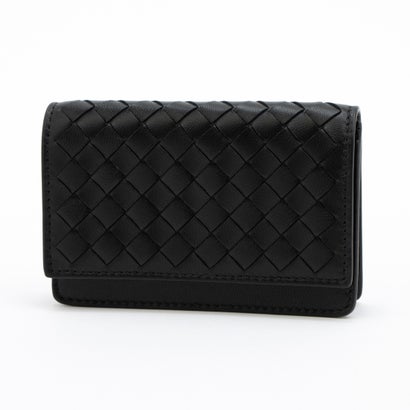 ボッテガヴェネタ BOTTEGA VENETA 名刺入れ BO5217 イントレチャート メンズ （黒いこと）