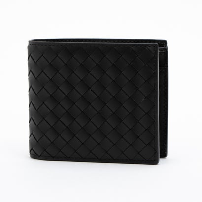 ボッテガヴェネタ BOTTEGA VENETA 二つ折り財布 BO5217 イントレチャート メンズ （ブラック）