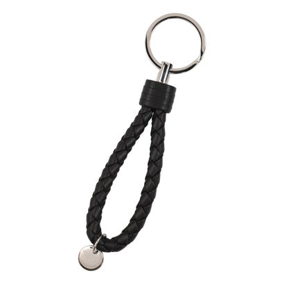 ボッテガヴェネタ BOTTEGA VENETA キーリング BO5217 イントレチャート ユニセックス （ブラック）