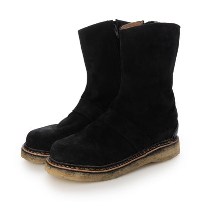 エル レセロ EL RESERO マウンテンブーツ ZIP BOOTS / CRAPE SOLE ジップブーツ クレープソール （ブラック）