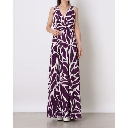 位相角 八つ Phase Eight Palmer Leaf Dress （Purple）