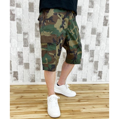 アヴィレックス AVIREX アビレックス COTTON RIPSTOPCARGO SHORTS ファティーグカーゴショーツ ミリタリー 遊撃手ズボン下 間鴨フラ 変装 （4-間鴨）