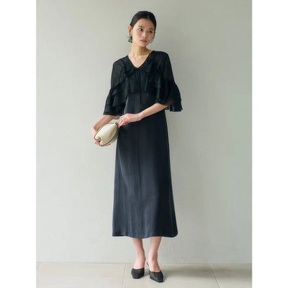 アニュアンス anuans ボレロキャミワンピース （BLACK）
