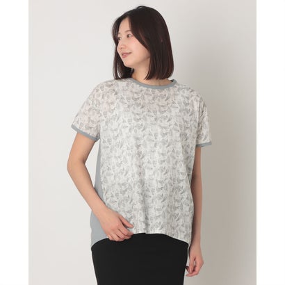 ブローディア BRODIAEA リバティープリント鶏柄Tシャツ【日本製】 （オフホワイト）