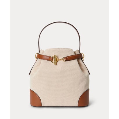 ローレン ラルフ ローレン LAUREN RALPH LAUREN キャンバス ミディアム Blaike バケット バッグ （101ナチュラル） 37,895円