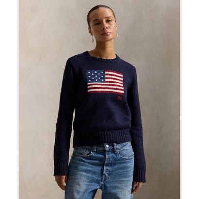 ポロ ラルフ 置き目レン POLO RALPH LAUREN 信号旗 綿織物 労働者の一団のど首 プルオーバー （410米国海軍）
