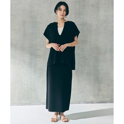 UNFILO L 【WEB押さえる色つや】スゴ役立つこと美編み物 I伝達ルートスコート （黒いこと）