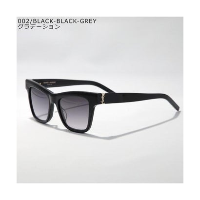 サンローラン SAINT LAURENT SAINT LAURENT サングラス SL M106 キャットアイ型 （002/BLACK-BLACK-GREY）｜LOCOMALL（ロコンド公式ストア）