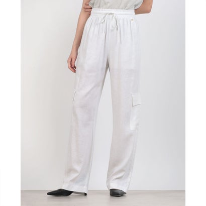 ガウディ GAUDI レーヨンリネンカーゴパンツ （WHITE）