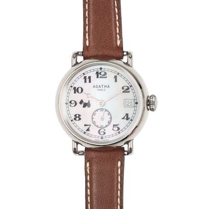 アガタ 光の都市 AGATHA PARIS ラウンドウォッチ、外殻 （赤銅色） 腕時計-レディース腕時計
