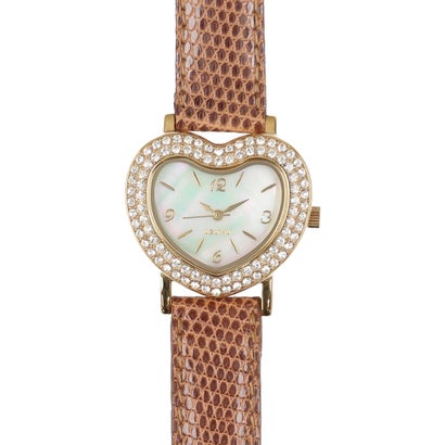 アガタ パリ AGATHA PARIS ハートチャームウォッチ （ゴールド）