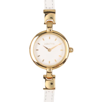 アガタ 光の都市 AGATHA PARIS ブリスウォッチ、2連 （白いこと）