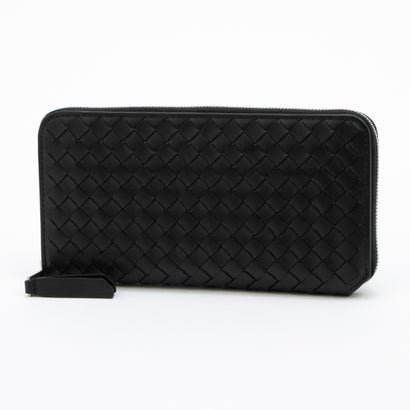 ボッテガヴェネタ BOTTEGA VENETA ラウンドファスナー長財布 796967V69G2 メンズ （BLACK）