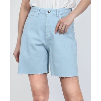 リナシメント RINASCIMENTO 切りっぱなしデニムショートパンツ （Cielo Azzurro）