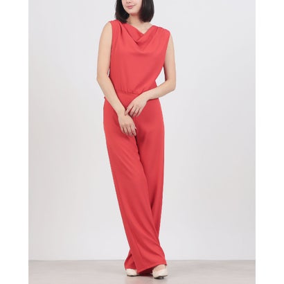 リナシメント RINASCIMENTO ノースリーブ背中ザックリオールインワン (Rosso Fragola)