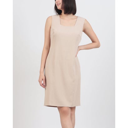 リナシメント RINASCIMENTO ドットストライプワンピース （var.Tortora Beige）