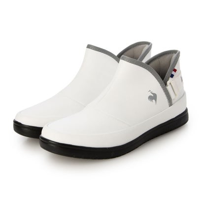 le coq sportif ルコックスポルティフ 【サッと履ける】LCS ALMA AC R SI 雨合羽 軽さ レディースシューズ(LCSアルマAC雨水SI) LU6SRS24LZ WHGY [HF] 白いこと/薄墨色