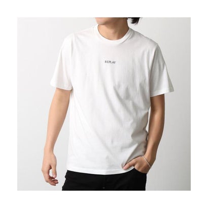 リプレイ REPLAY REPLAY Tシャツ M3098 2660 カットソー 半袖 （011/ホワイト）