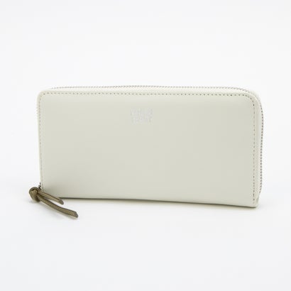ナチュラルビューティー バッグアンドウォレット NATURAL BEAUTY BAG & WALLET エレノア ラウンドファスナー長財布 （ホワイト）