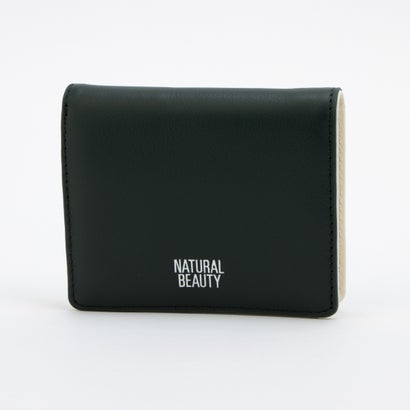 ナチュラルビューティー バッグアンドウォレット NATURAL BEAUTY BAG & WALLET エレノア 2つ折り財布 薄型 スリム ミニ財布 （モスグリーン）