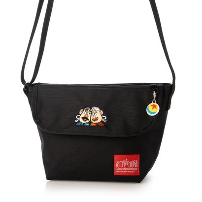 マンハッタンポーテージ Manhattan Portage NYLON MESSENGER BAG | TOY STORY MR AND MRS POTATO HEAD （Black）