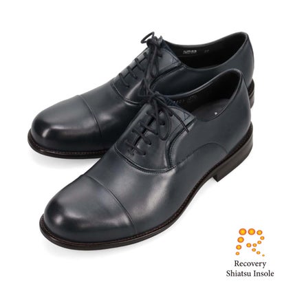モデロ MODELLO「Recovery Shiatsu Insole」搭載で指圧効果により血行を115％促進。内羽根ストレートチップ ドレスシューズ DM5518XR （ネイビー）｜LOCOMALL（ロコンド公式ストア）