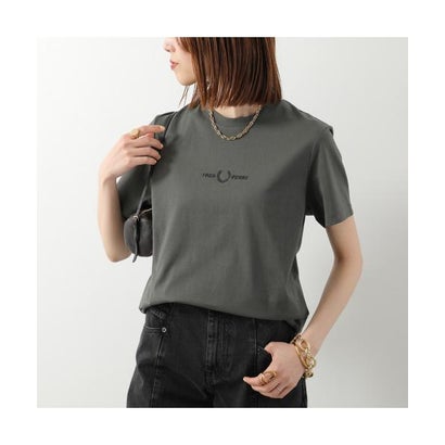 フレッドペリー FRED PERRY FRED PERRY プルオーバー EMBROIDERED T-SHIRT M4580 半袖 （148/FIELD-GREEN）