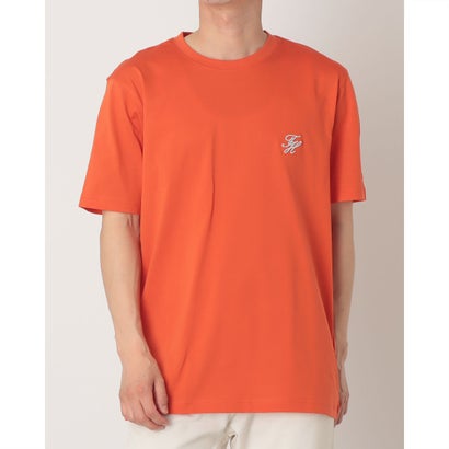 トミー ヒルフィガー TOMMY HILFIGER スクリプトモノグラムスイムショップTシャツ （オレンジ）