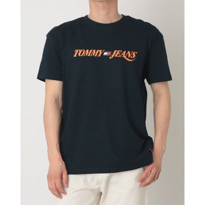 トミー ヒルフィガー TOMMY HILFIGER レギュラーフィットヴィンテージショートスリーブTシャツ （マルチ）
