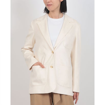 ガウディ GAUDI エコスウェード ロングジャケット (OFF WHITE)|LOCOMALL(ロコンド公式ストア)