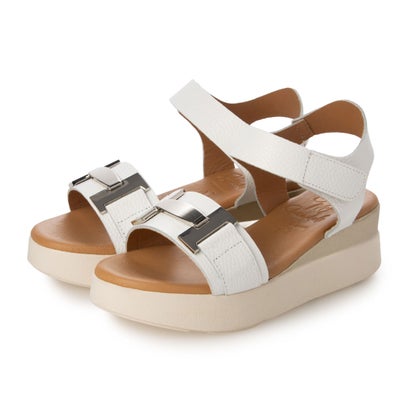 オー マイ サンダルズ Oh my Sandals レザー 厚底サンダル （BLANCO）