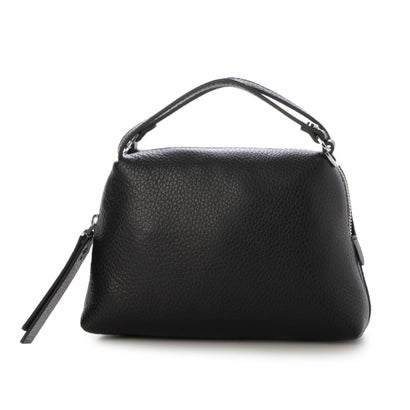 ジャンニ キャリーニ GIANNI CHIARINI ALIFA S 御徒面子 ショルダーバッグ ハンドバック 牛皮 なめし革 2WAY レオパード BS 8145 （黒いこと）