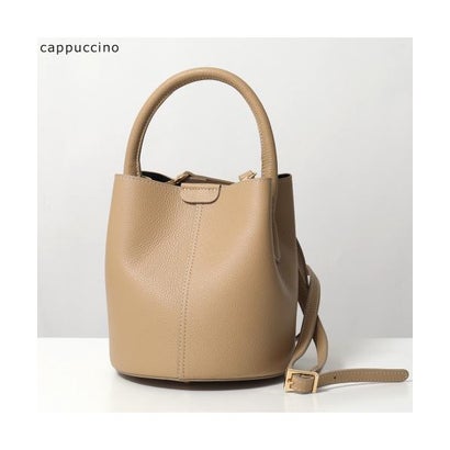アンドレアカルドネ Andrea Cardone andrea cardone ハンドバッグ 1897BIG レザー ショルダーバッグ （cappuccino/ベージュ）