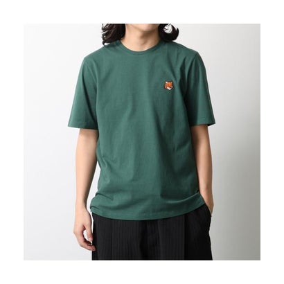 メゾンキツネ MAISON KITSUNE MAISON KITSUNE Tシャツ FOX HEAD PM00107 KJ7026 半袖 (P399/BOTTLE-GREEN)|LOCOMALL(ロコンド公式ストア)