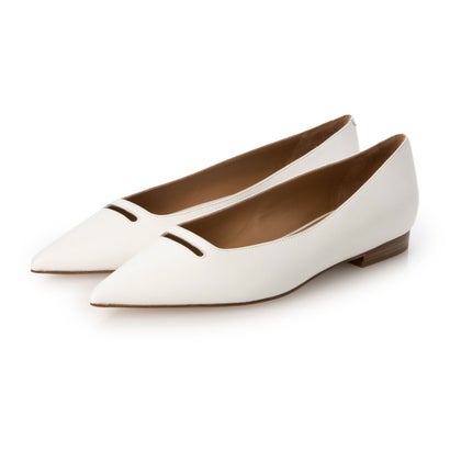ペリーコ PELLICO 0020 ANIMA10 ANELLI FLAT PUMPS （WHITE）