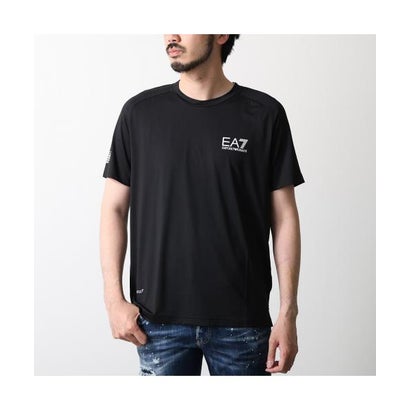 エン急性灰白髄炎 アルマーニ EMPORIO ARMANI EA7 EMPORIO ARMANI ティーシャツ 8NPT22 PJEMZ （1200/BLACK/黒いこと）