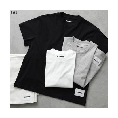 ジルサンダー Jil Sander JIL SANDER+ Tシャツ 【3枚組】 J40GC0001 JTN254 （961/MULTICOLOUR）｜LOCOMALL（ロコンド公式ストア）