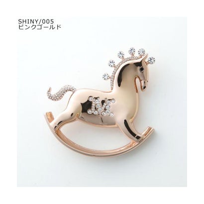 マックスマーラ Max Mara MAX MARA 胸飾り TEDDYBROOCH SHINY テディ シャイニー （SHINY/005/さくら色ゴールド）